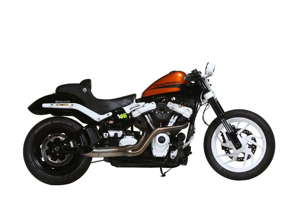 Harley Sport Glide Custom Drag Bike